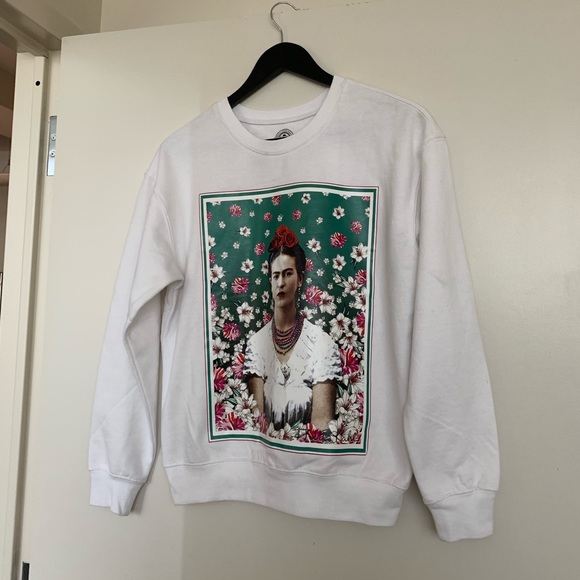 frida kahlo sweatshirt forever 21